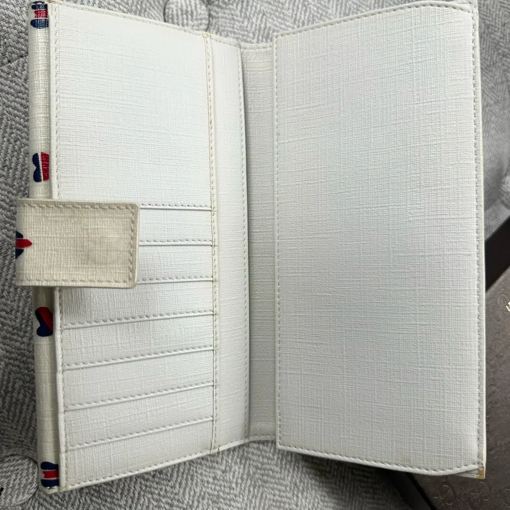 Gucci Interlocking GG Logo Leather Hearts Canvas Long Wallet w/ Box – Limited Ed - Picture 13 of 16